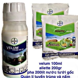 Bộ Đặc Trị Tuyến Trùng Nấm Bayer | Velum 100ml + Aliette 100g