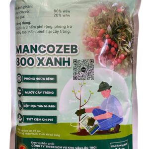 MANCOZEB XANH LỘC TRỜI, MancoBGO 800WP GÓI 1KG, PHÒNG TRỪ NẤM BỆNH CÂY TRỒNG