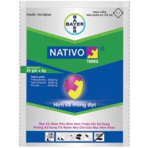 ￼NATIVO 750WG – Thuốc Trừ Bệnh Đốm Vằn, Thán Thư Gói 6g
