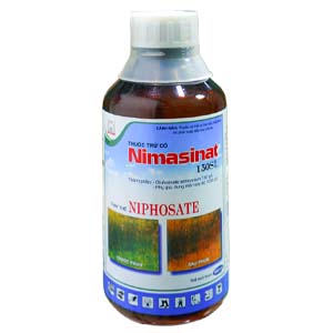 Thuốc trừ cỏ NIMASINAT 150SL của Nicotex, chai 900ml