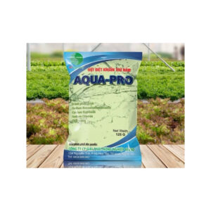 (Chính hãng) 5 gói tặng 1 - Aqua Pro chế phẩm sinh học phòng trừ nấm bệnh trên cây (125gr), rửa vườn, nấm bệnh…