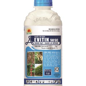 Lộc Trời Phân bón EVITIN 50SC Sáng hạt Xanh lá đòng chai 1L pha 400L
