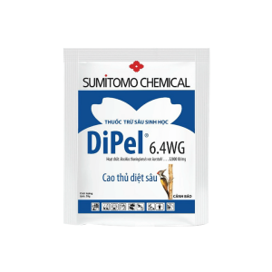 DiPel 6.4 WG gói 50g pha 40L dùng cho rau màu