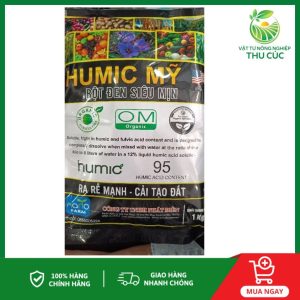 Humic Mỹ(Bột Đen Siêu Mịn), Ra Rễ Mạnh-Cải Tạo Đất 1KG