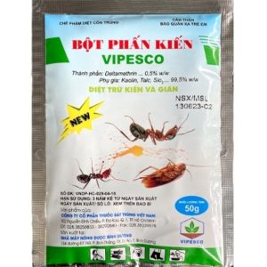 Bột Phấn Kiến VIPESCO – Diệt Kiến Tận Gốc, Hiệu Quả Nhanh Chóng