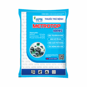METROTOP 600WG – Thuốc Trừ Bệnh Đặc Trị Nấm Kháng, Hiệu Quả Kéo Dài
