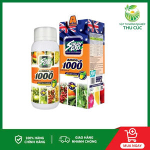 Amino 1000 Cao Cấp, Hoa Tươi, Quả Mỏng, Nhập Khẩu Từ Úc, Chai 500ml Pha 400L