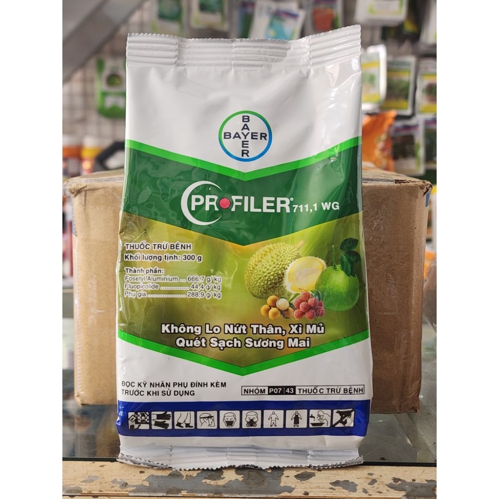 Thuốc Đặc Trị Sương Mai PROFILER 711.1WG Bayer Chính Hãng (Gói 300g) - Ảnh 3